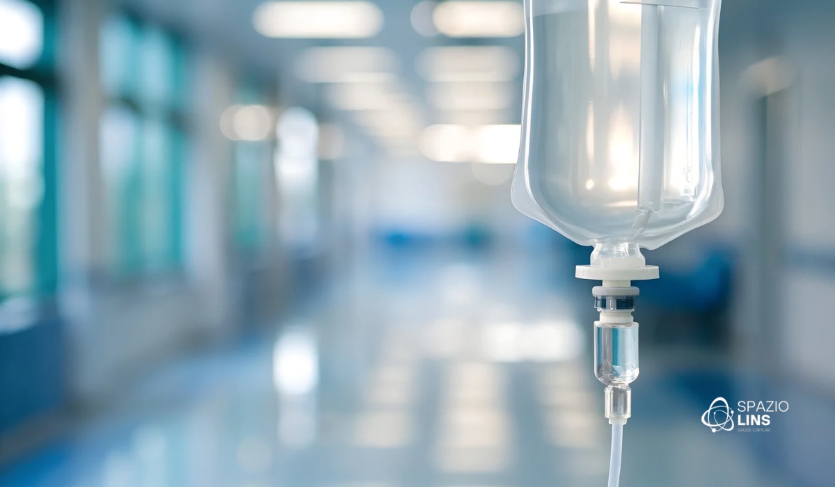 Reposição de Vitaminas Endovenosas: impacto real no crescimento capila