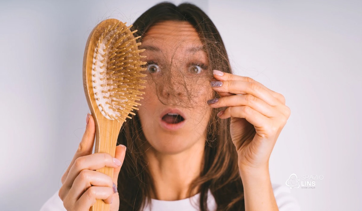Eflúvio telógeno queda de cabelo intensa tem cura
