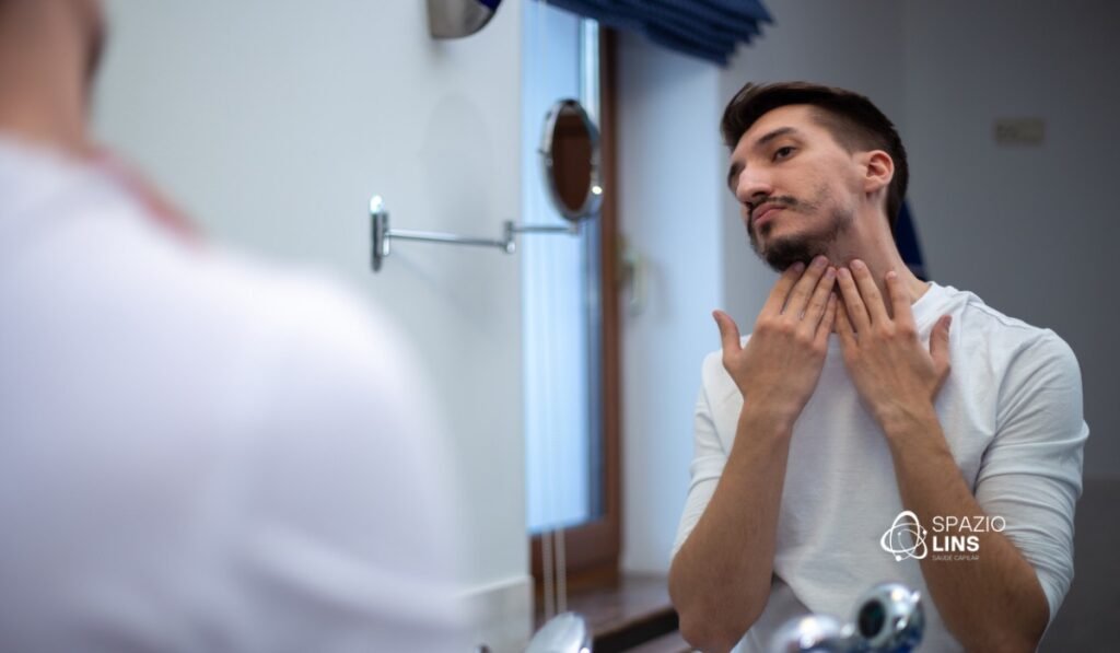 Falhas na barba: o que pode causar e quando investigar?
